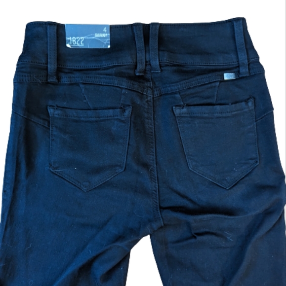 Black Stretch Skinny Jeans - 1882 - Picture 3 of 5